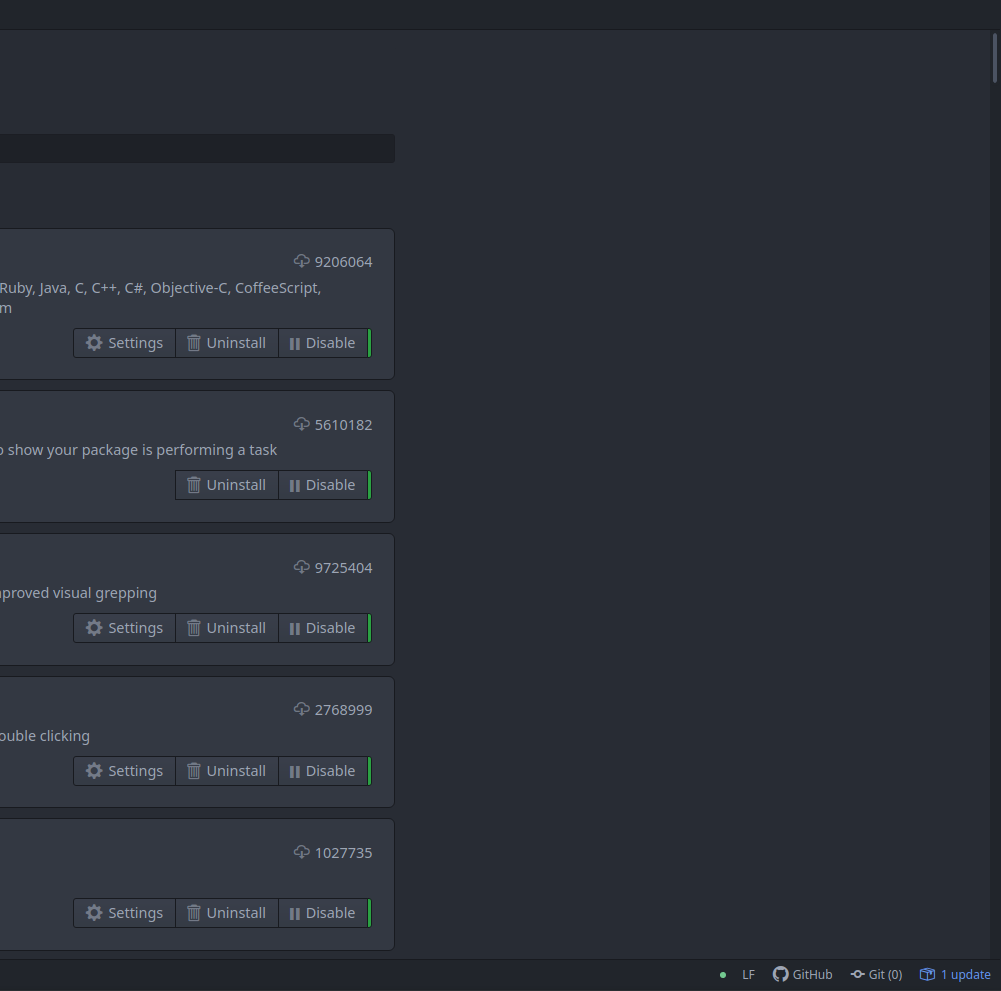 Scrollbars are not native on Linux · Issue #442 · pulsar-edit/pulsar ...