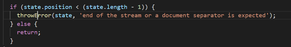 yaml_end_of_stream_error