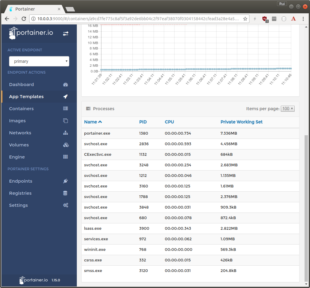 Container stats tables not sorting correctly · Issue #1312 · portainer ...