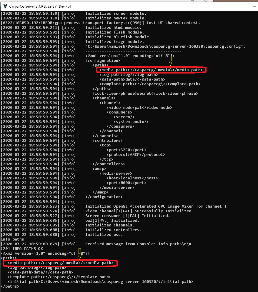 Extra forward slash in info paths · Issue #1264 · CasparCG/server · GitHub
