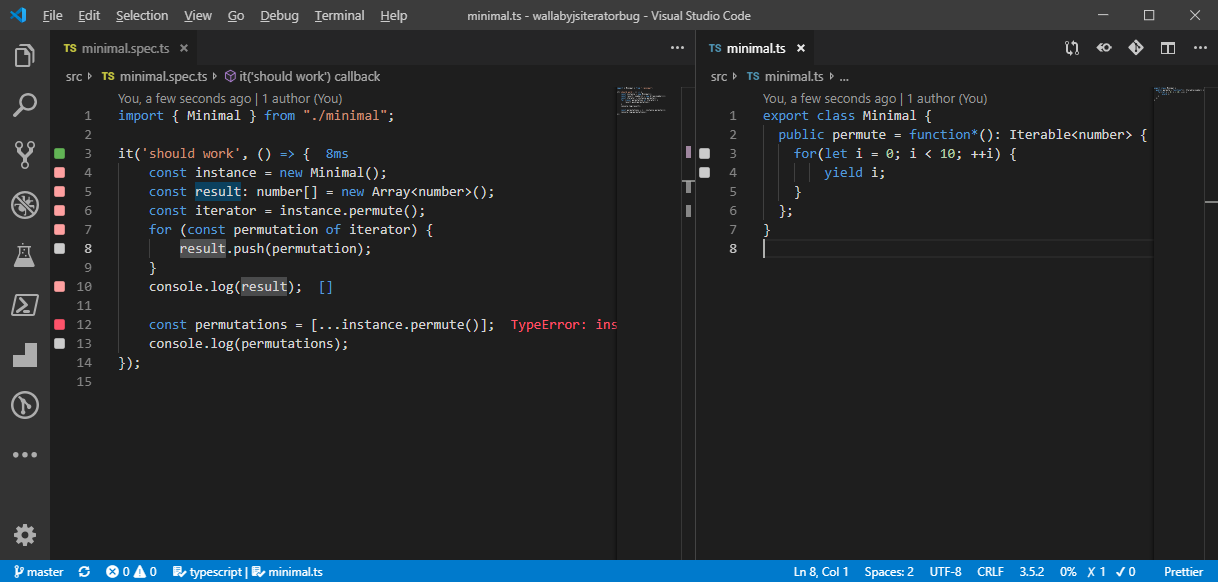 Fails to process tests with iterator and yield · Issue #2171 ...