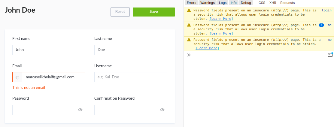 Unable to modify profile in Admin Panel · Issue #9595 · strapi/strapi ...