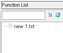 For PHP classes, Function List does not work unless there is a blank ...