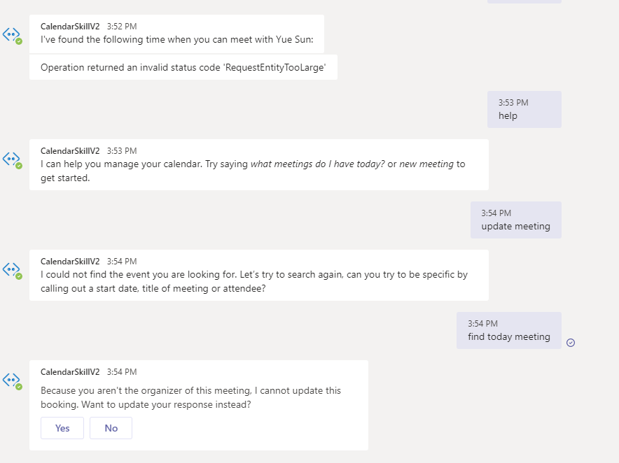 update meeting flow for only one meeting · Issue #341 · microsoft ...