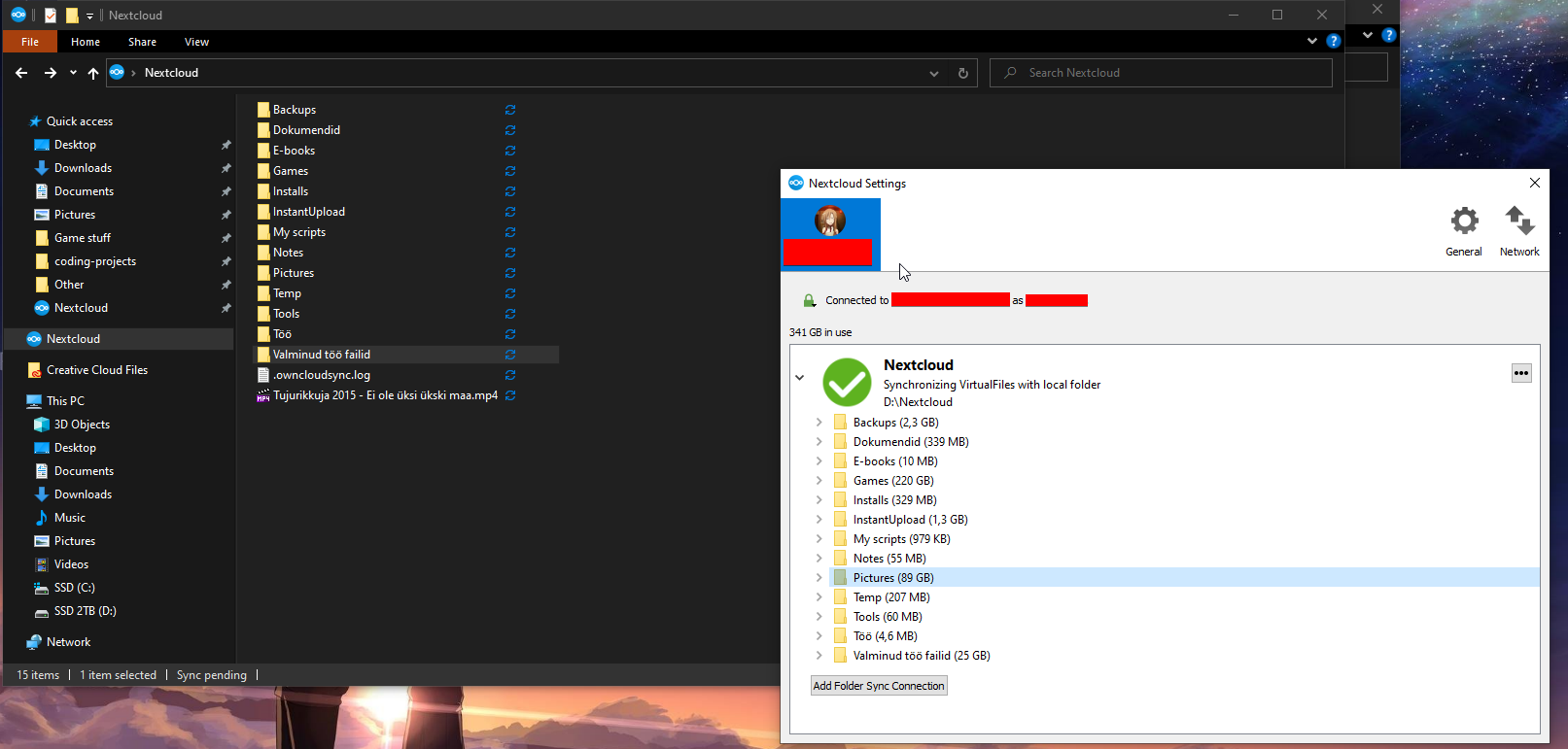 Windows Incorrect sync status in explorer · Issue 3301 · nextcloud