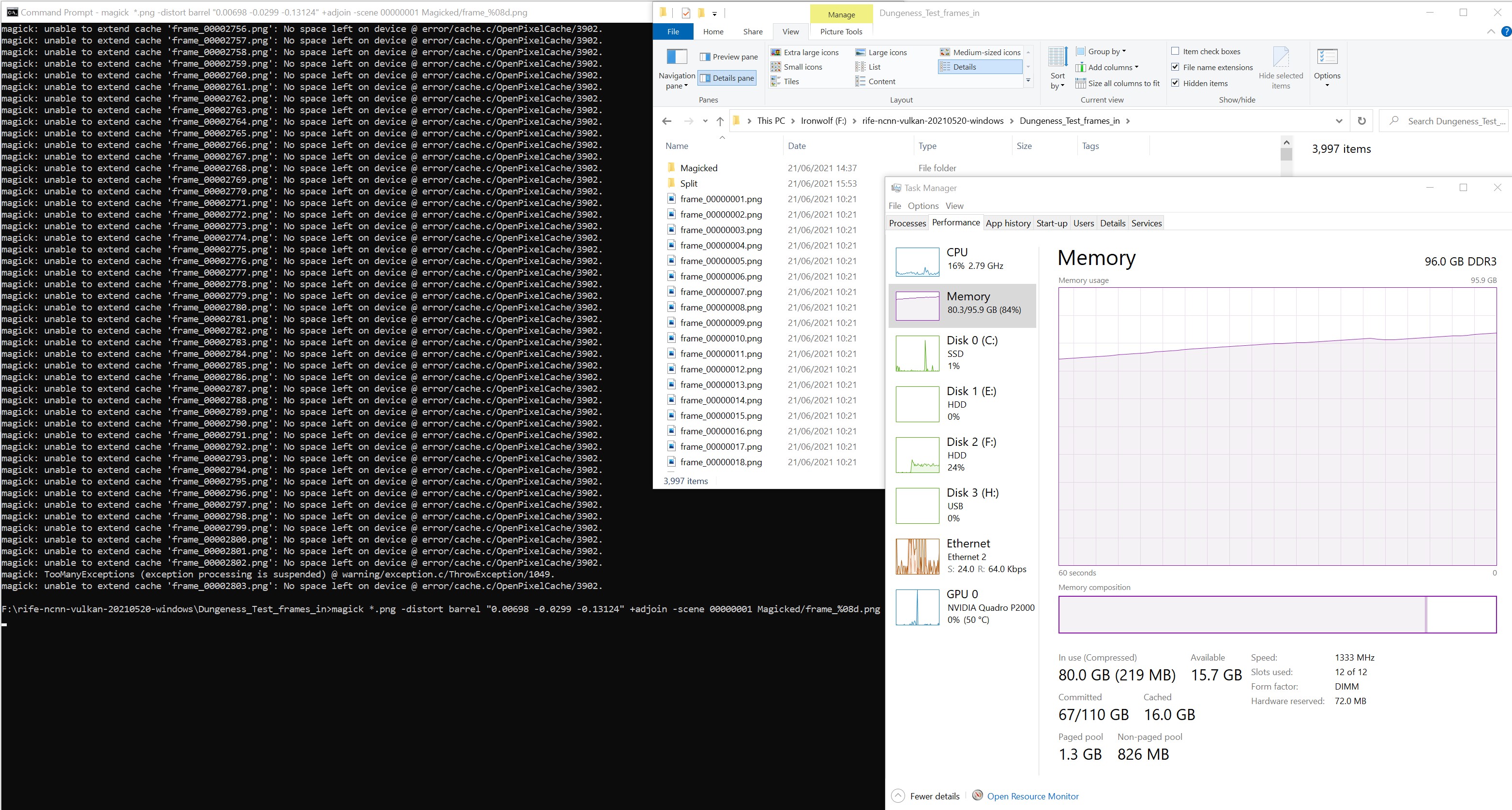 Eating RAM or normal when batch processing multiple PNG? · Issue #3849 ...