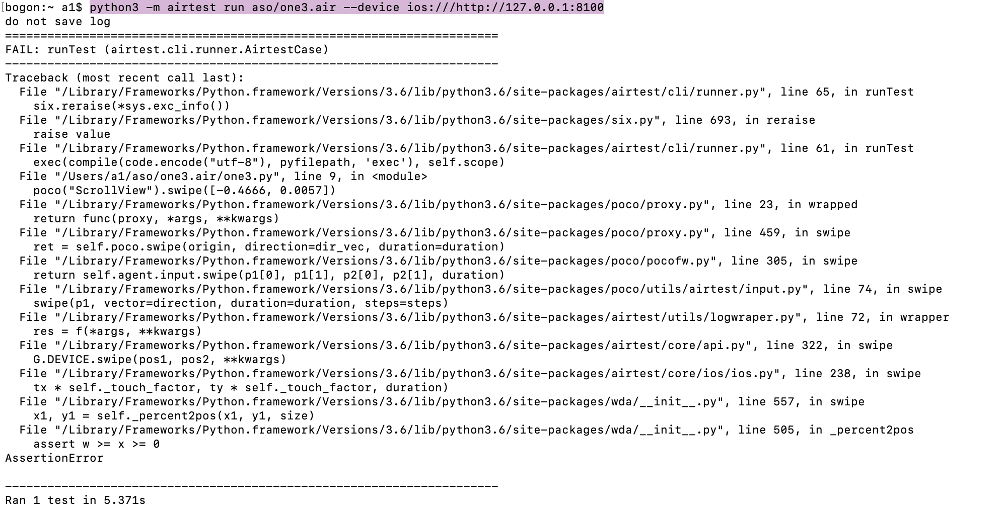 我在AirtestIDE软件上可以运行，命令行无法运行 · Issue #250 · AirtestProject/Poco · GitHub