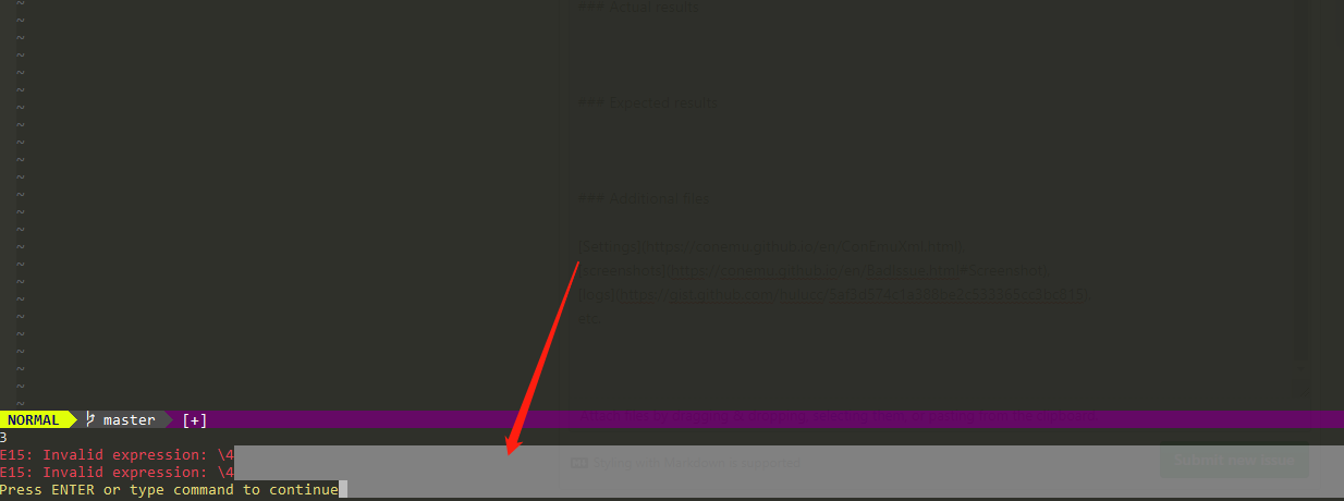 Vim 24 true color: wrong command line background color · Issue #1688 ...