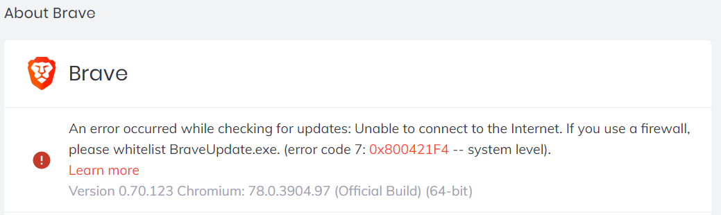 Unable to Update to Brave Browser 1.0 · Issue #6919 · brave/brave ...