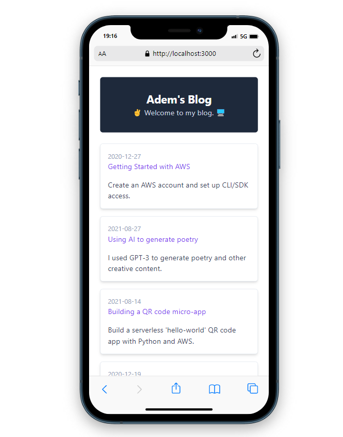 GitHub - ademalkan/Next.js-Blog-App: I made a blog site project using ...