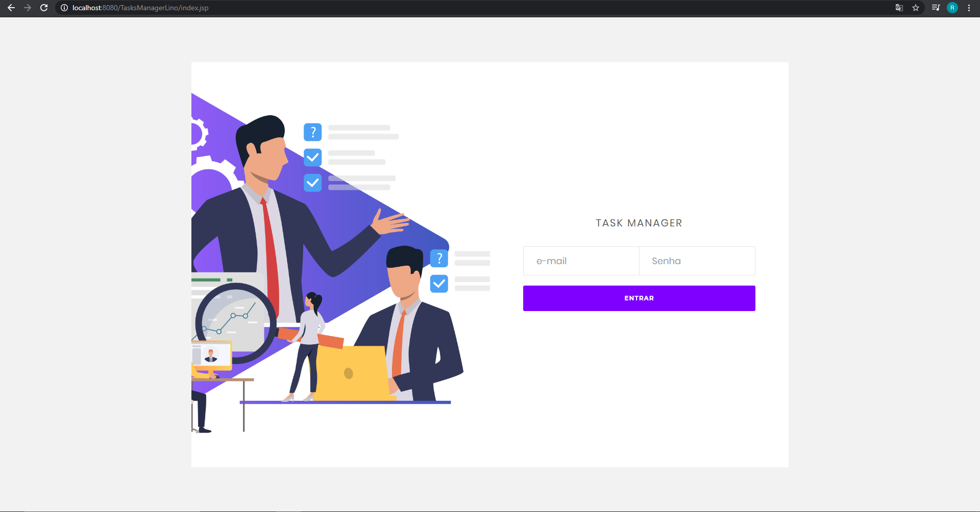 GitHub - farond/TasksManager: Trabalho de Desenvolvimento WEB ...