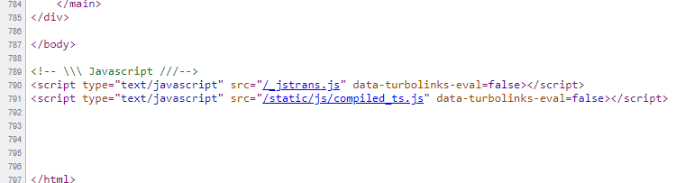 Turbolinks complain about loading from , while script is not in · Issue ...