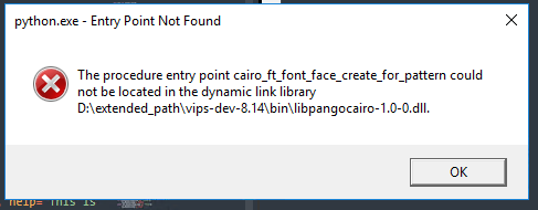 Entry Point Not Found Exceptions When Running Python Script Via Batch ...