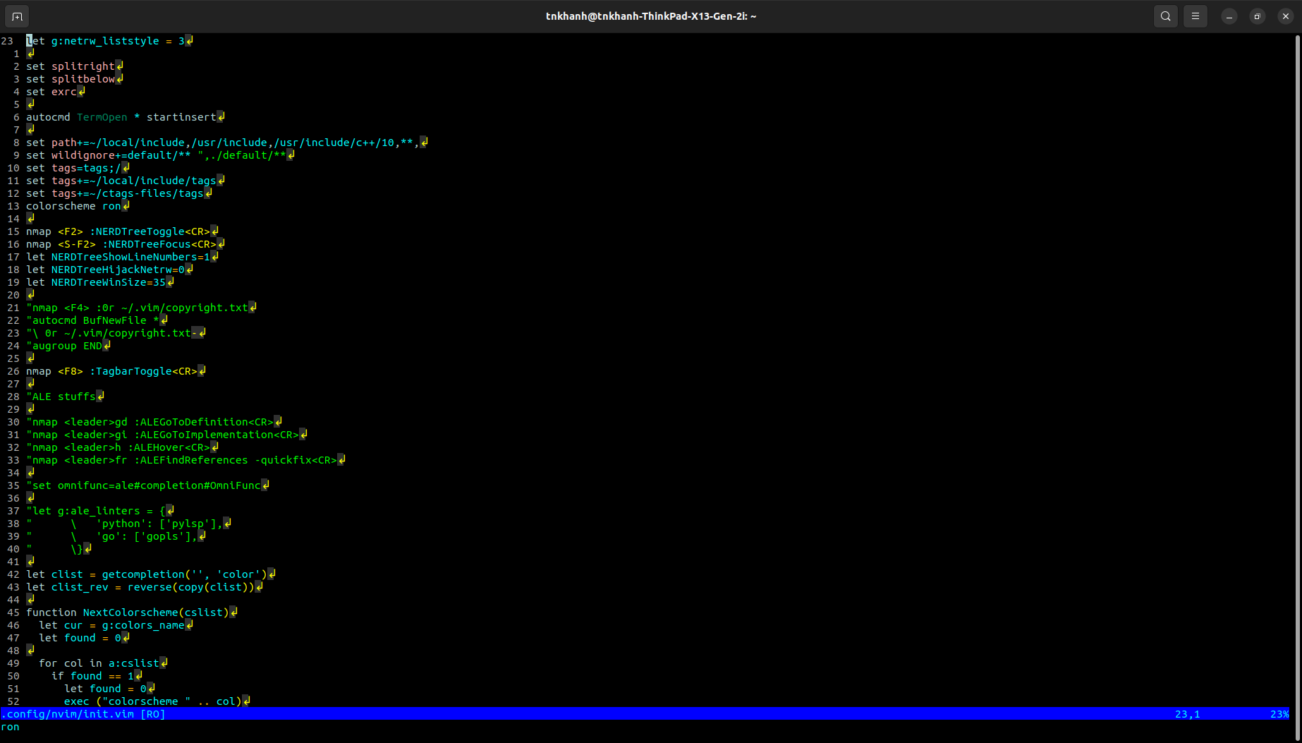 Colorschemes are wrong with Neovim 0.8 and later · Issue #22745 ...
