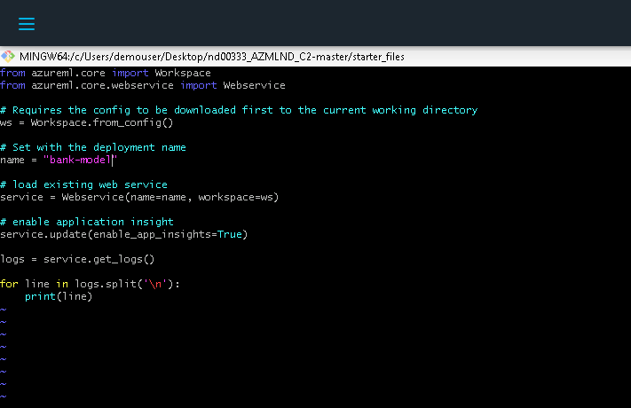GitHub - valeriapolozun/udacity_operationalizing_ML: Udacity Project 2