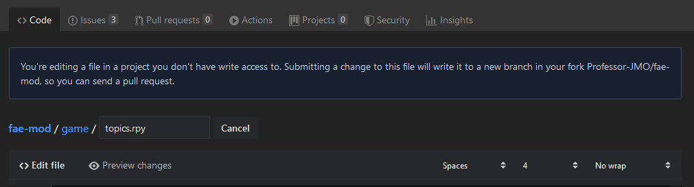 Fixing Grammar and Typos · Issue #35 · ForeverAndEverTeam/fae-mod · GitHub