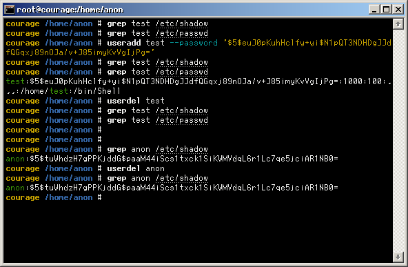 Userland: useradd / userdel do not use /etc/shadow · Issue #4884 ...