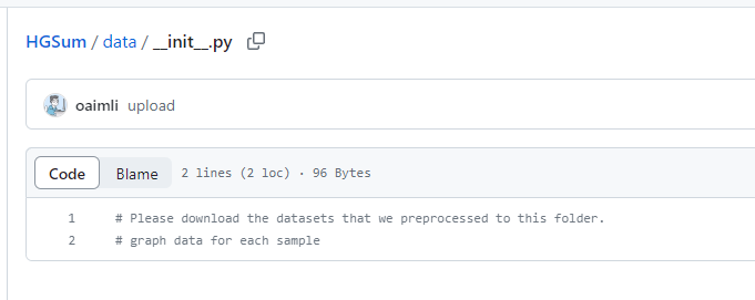 The preprocessed datasets · Issue #5 · oaimli/HGSum · GitHub