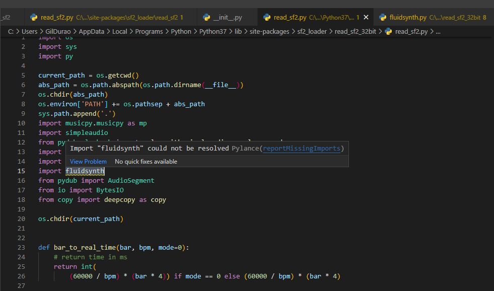 'ModuleNotFoundError: No module named fluidsynth' · Issue #7 · Rainbow ...