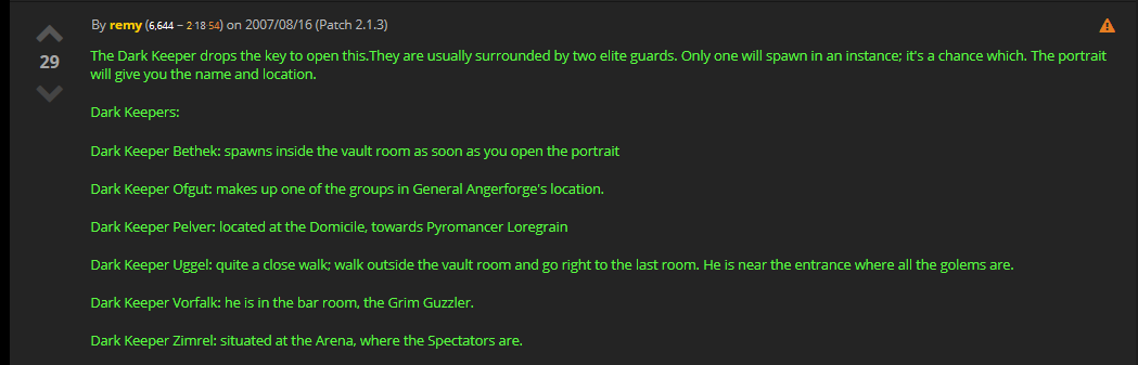 [Core][Object][Blackrock Depths] The Vault and missing object · Issue ...