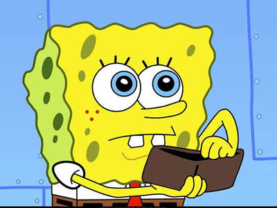 spongebob wallet
