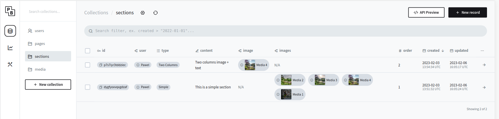 Small PB admin UI improvement · pocketbase pocketbase · Discussion ...