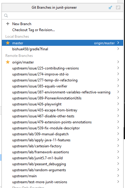 Cleanup merged branches · Issue #555 · junit-pioneer/junit-pioneer · GitHub