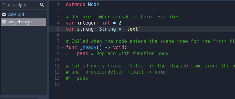 Broken autocompletion for variables from singletons · Issue #32873 ...