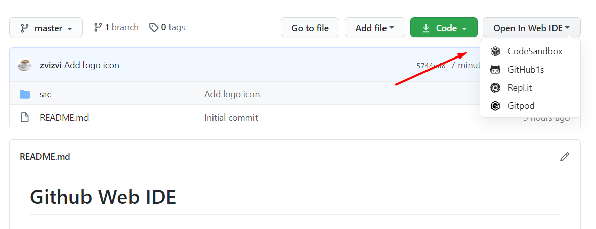 GitHub - softmarshmallow/Github-Web-IDE: Open Github repositories in ...