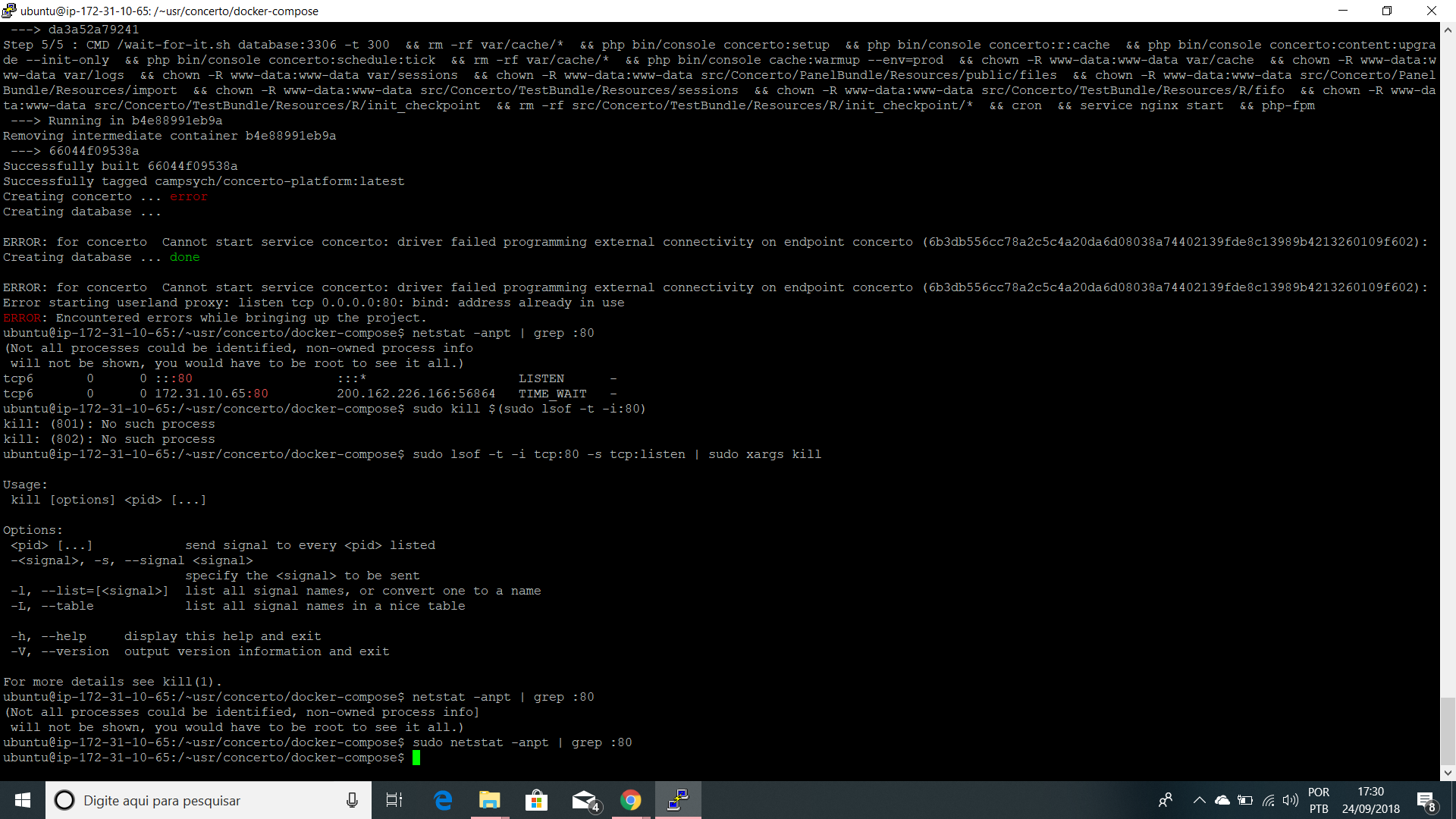 Installation Issues · Issue #199 · campsych/concerto-platform · GitHub