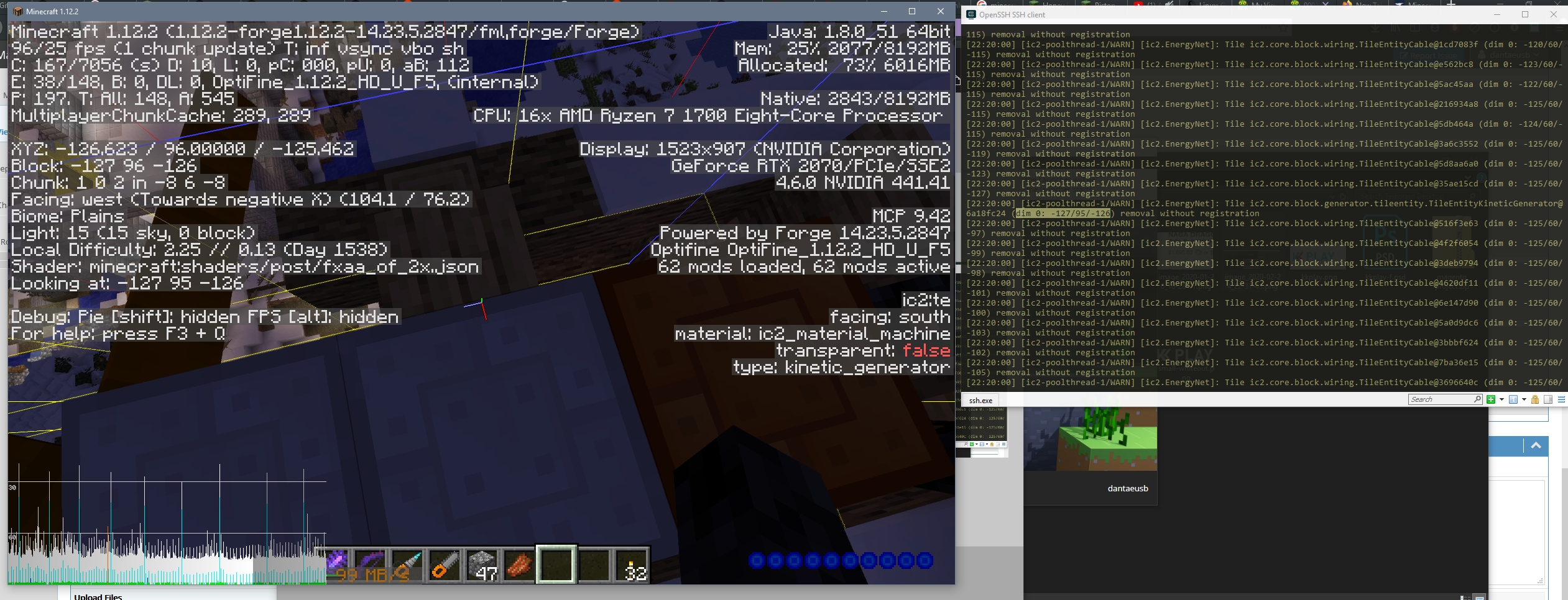 Seems Like Ftb Backups Breaking Ic2 Wires After Being Unloaded Issue 22 Ftbteam Ftb Backups Github