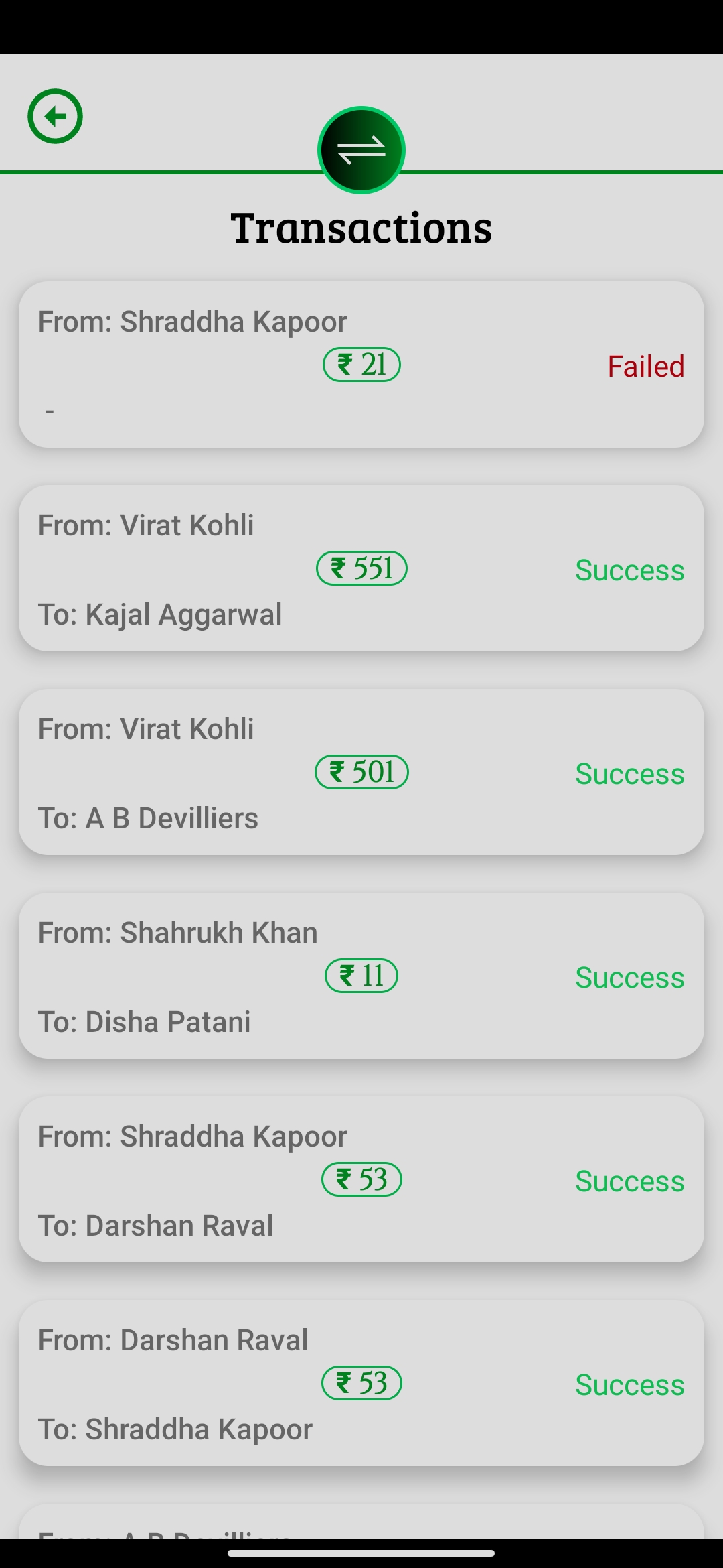 GitHub - amanrj33/BasicBankingApp: A demo App that lets you transfer ...