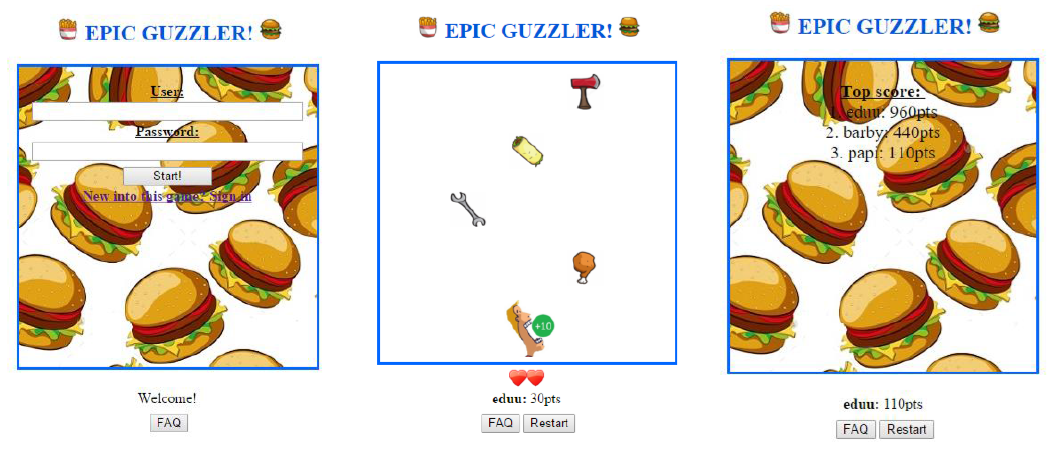 GitHub - edugon/epic-guzzler: Just a basic JavaScript game for browser