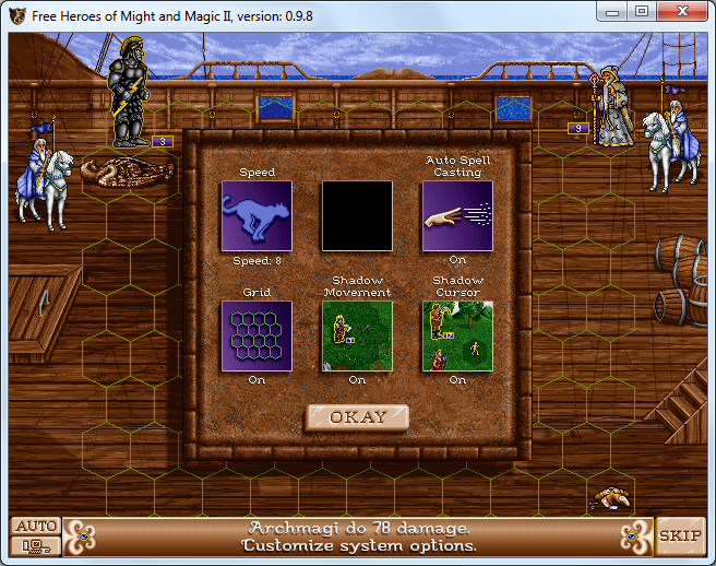 Auto combat button 02