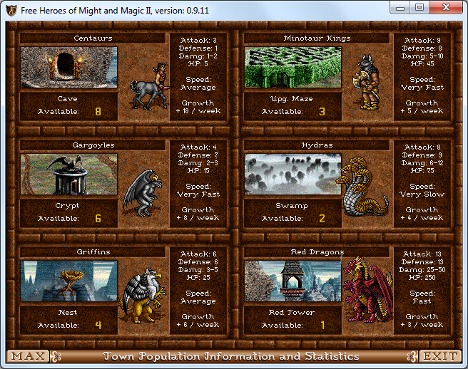 Town well pop fh2 10