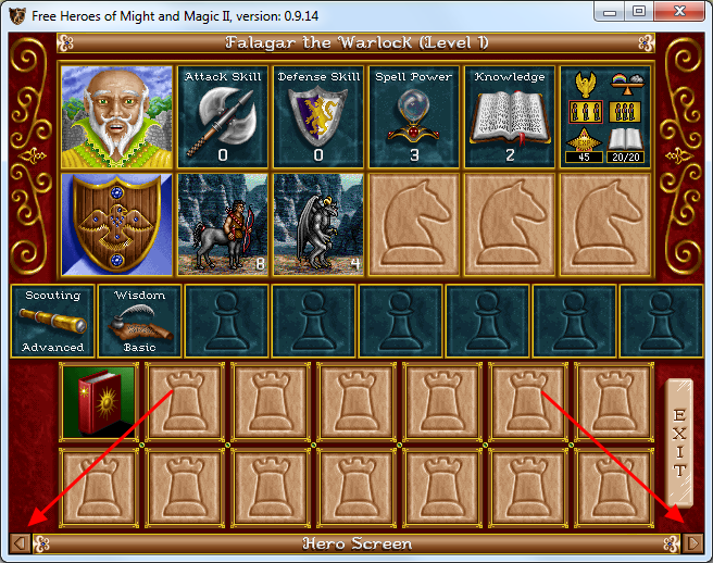 Recruit 2 heroes window fleche 02