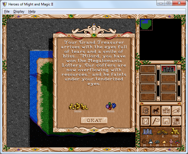 Additional message window with greater width 04