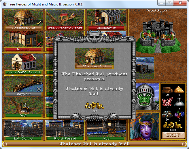 Castle construction Evil fh2 02