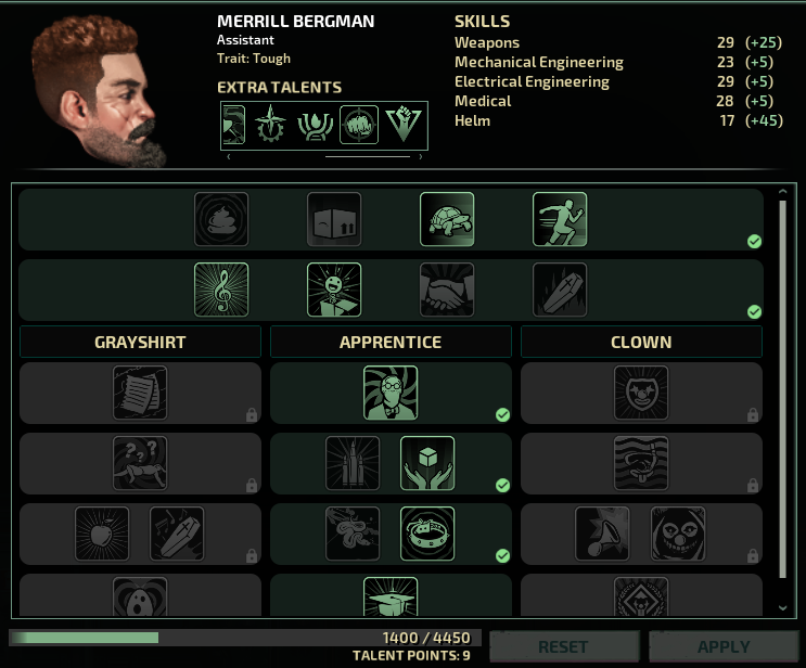 [Factions] Assistant unlocking Politician tree · Issue 10335