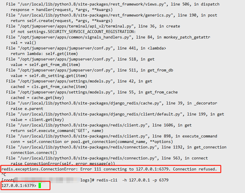 v2.6.1启动时连接不上redis · Issue #5452 · jumpserver/jumpserver · GitHub