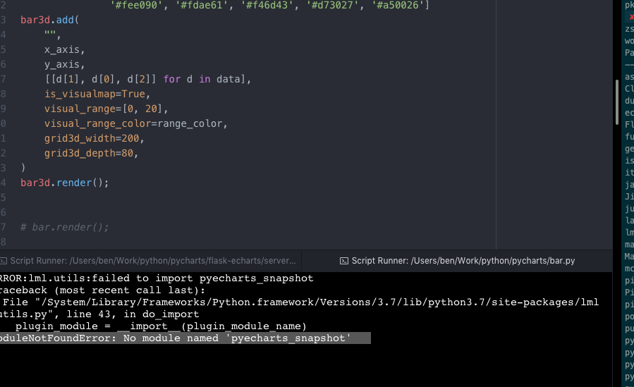 mac下 python3 报错 · Issue #827 · pyecharts/pyecharts · GitHub