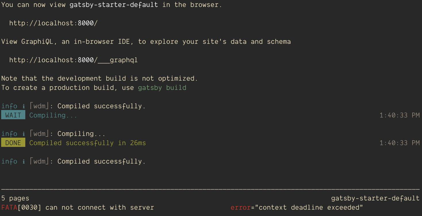 Error context deadline exceeded. Error context deadline exceeded