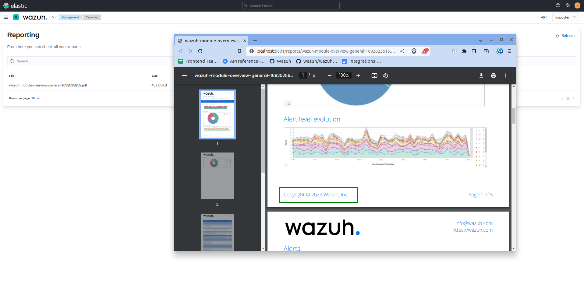 Release 4.5.1 - Release Candidate RC1 - Wazuh UI regression testing ...