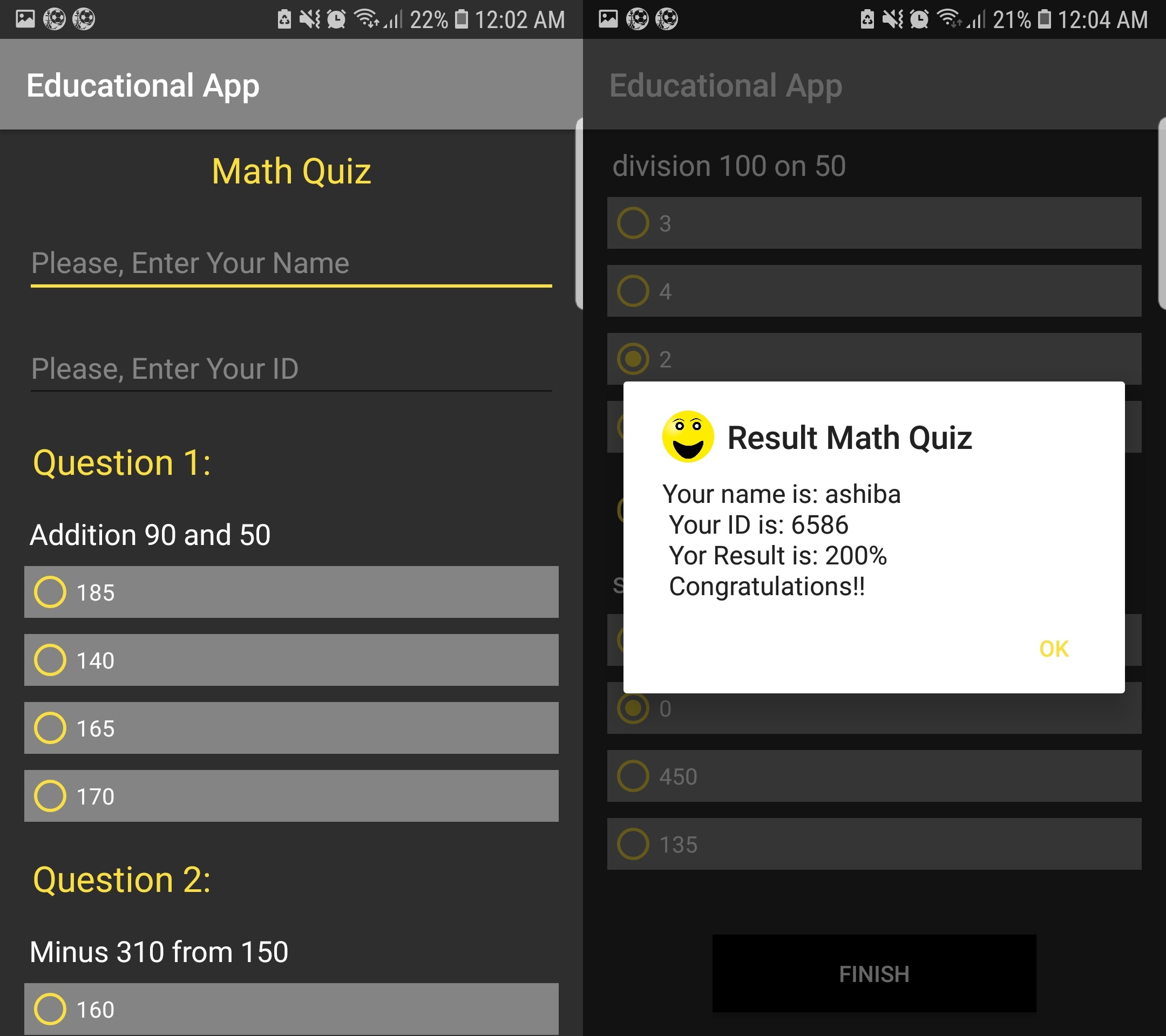 GitHub - MohamedAshiba/EducationalApp: This app contains some questions ...