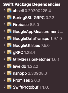 Cannot find 'Firestore' in scope / Swift Package Manager · Issue #8501 ...