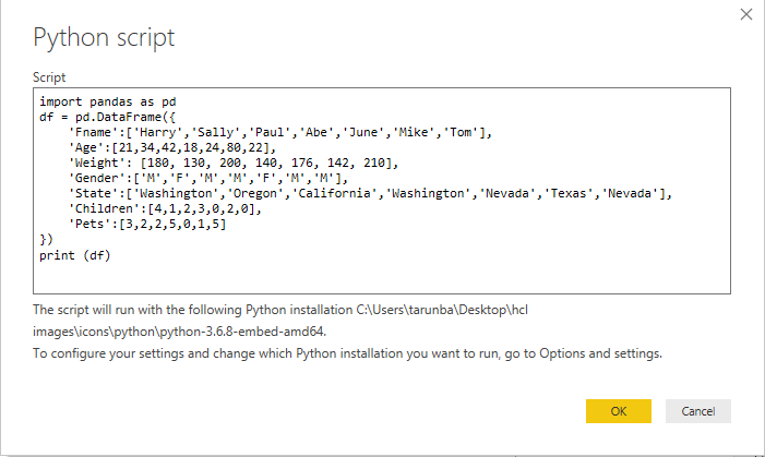 #Enable to Run Python Script in PowerBI · Issue #1776 · MicrosoftDocs ...