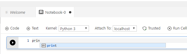 Notebook python intellisense is broken · Issue #5375 · microsoft ...