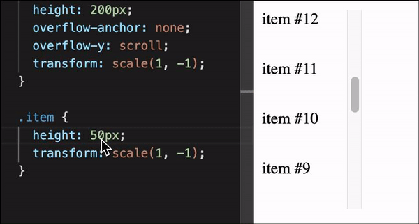Wrong scroll position on start when an items height > viewport and ...