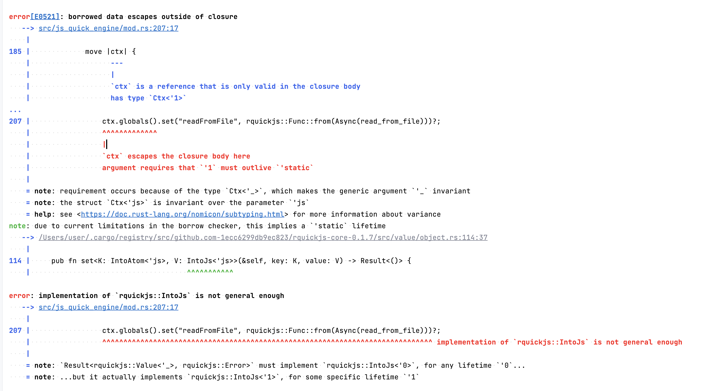 How to use ctx: Ctx inside async function? · Issue #100 · DelSkayn ...