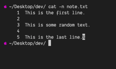 number-lines-output